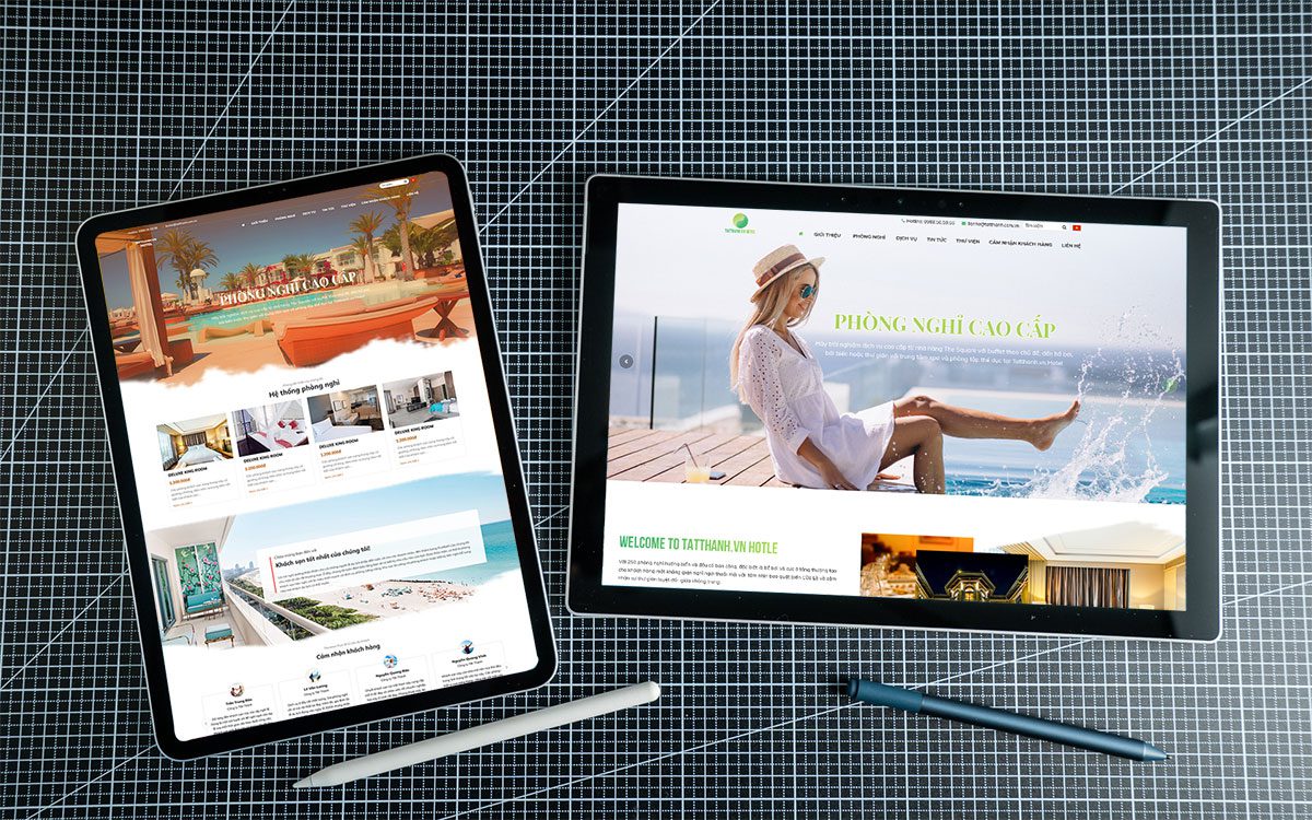 Thiết kế website khách sạn chuyên nghiệp, chuẩn SEO